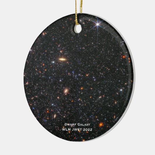 WLM James Webb Space Telescope Hi-Res Christmas Keramik Ornament (Links)