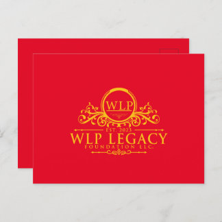 WLP Legacy Foundation LLC Postcard Postkarte