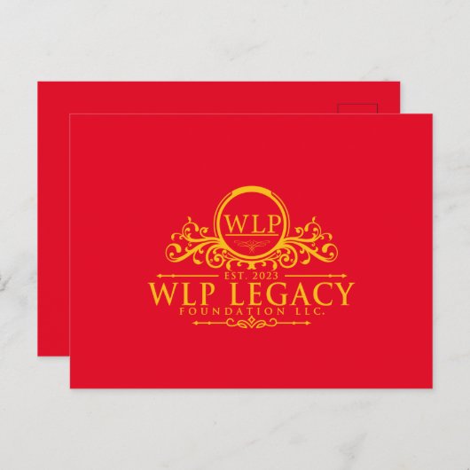 WLP Legacy Foundation LLC Postcard Postkarte (Vorne/Hinten)