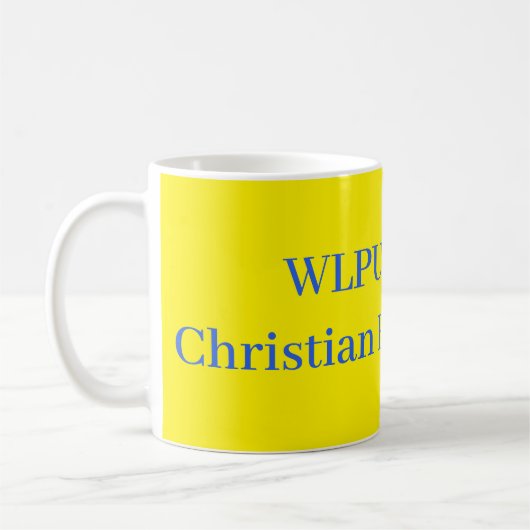 WLPU 91.1 FM Mug Kaffeetasse (Links)