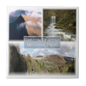 WLS005 BRECON BEACONS NATIONAL PARK, Wales, Fliese (Vorderseite)