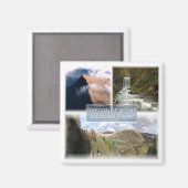 WLS005 BRECON BEACONS NATIONAL PARK, Wales, Kühlsc Magnet (Vorderseite/Rückseite)