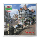 WLS009 WREXHAM, Wales, Fliese (Vorderseite)