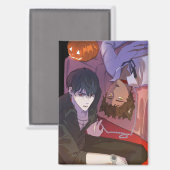 WLU-Halloween-Magnet Magnet (Vorderseite/Rückseite)