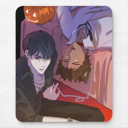 WLU Halloween-Mauspad Mousepad (Vorne)