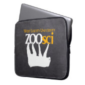 WLU Zoo Science 15" Laptop-Sieb Laptopschutzhülle (Vorderseite Links)
