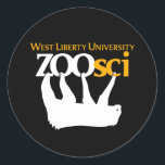 WLU Zoo Science 3" Vinyl Sticker<br><div class="desc">Stuck auf Zoo Sci? Teilen Sie Ihre Liebe von allen Dingen Zoo Sci mit diesen 3" Vinyl WLU Zoo Science Aufklebern!</div>