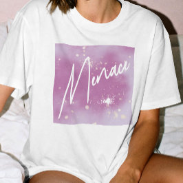 WLW Lavendel-Menace Lesbische Subtile Sapphische T-Shirt