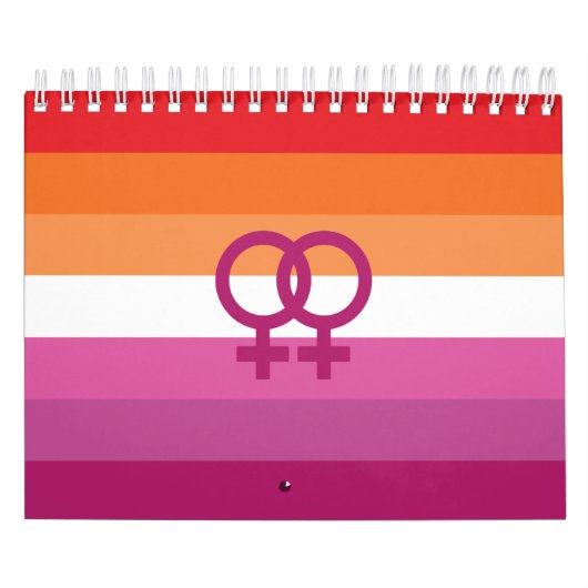 WLW Lesbische Flagge Kalender (Titelbild)
