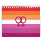 WLW Lesbische Flagge Kalender (Titelbild)