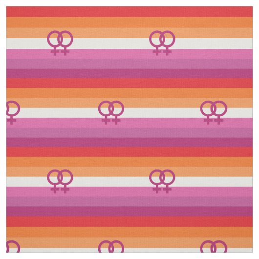 WLW Lesbische Flagge Stoff (Muster)