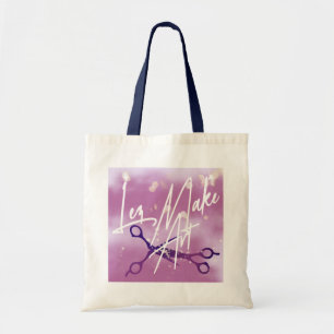 WLW Subtile Sapphisch, MACH KUNST, Lavendel Schere Tragetasche