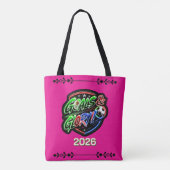 WM 2026 Mädchen-Stadion-Tasche Tasche (Rückseite)