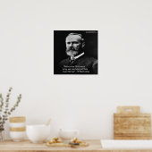 Wm James "Value of Life" Poster von Rick London (Küche)