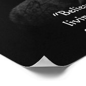 Wm James "Value of Life" Poster von Rick London (Ecke)