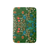 WM Morris Blackthorn Art Nouveau Pattern Badematte (Vorderseite Vertikal)