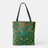 WM Morris Blackthorn Art Nouveau Pattern Tasche (Rückseite)