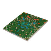 WM Morris Blackthorn Jugendstil-Muster Fliese (Seite)