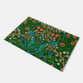 WM Morris Blackthorn Jugendstil-Muster Fußmatte (Schrägansicht)