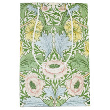 Wm Morris Myrtle Florale Art Nouveau Hell