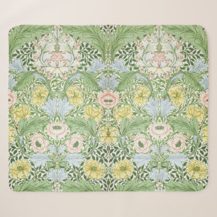 Wm Morris Myrtle Florale Art Nouveau Hell Sherpadecke