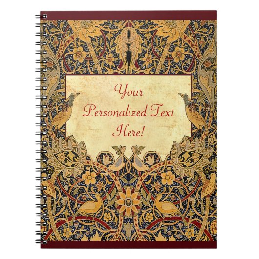 WM Morris Pre-Raphaelite individuell anpassbares N Notizblock (Vorderseite)