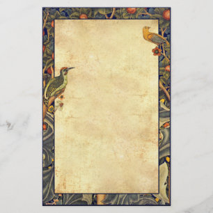 Wm Morris Woodpecker1877 Pre-Raphaelite Stationery Briefpapier