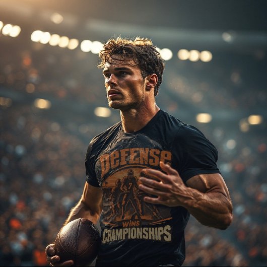 WM-T - Shirt für Verteidigungsgewinne - Retro Vint