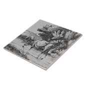 Wm Wise Minton Farm Animals Kühe Tile Repro c 1879 Fliese (Seite)