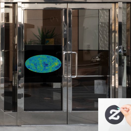 WMAP Microwave Anisotropy Probe Universe Map Fensteraufkleber (Büro Tür)