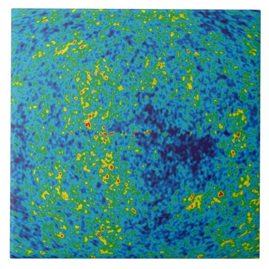 WMAP Microwave Anisotropy Probe Universe Map Fliese (Vorderseite)