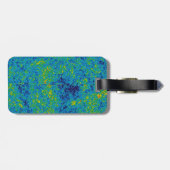 WMAP Microwave Anisotropy Probe Universe Map Gepäckanhänger (Rückseite horizontal)
