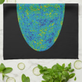 WMAP Microwave Anisotropy Probe Universe Map Geschirrtuch (Gefaltet)