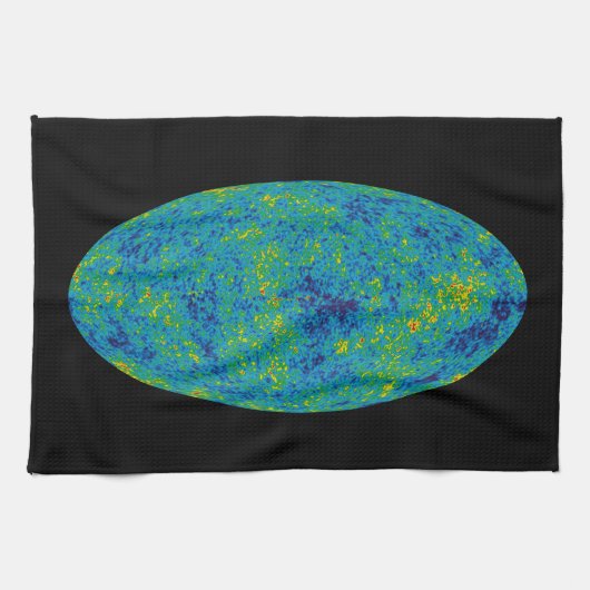 WMAP Microwave Anisotropy Probe Universe Map Geschirrtuch (Horizontal)