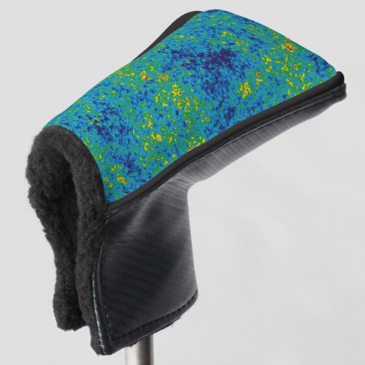 WMAP Microwave Anisotropy Probe Universe Map Golf Headcover (3/4 Vorderseite)