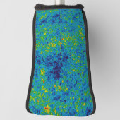 WMAP Microwave Anisotropy Probe Universe Map Golf Headcover (Rotieren 90)