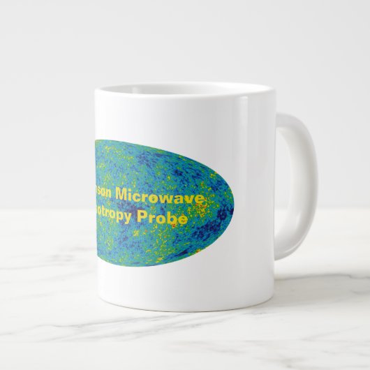 WMAP Microwave Anisotropy Probe Universe Map Jumbo-Tasse (Vorderseite Rechts)