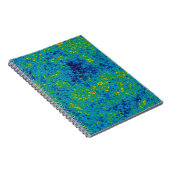 WMAP Microwave Anisotropy Probe Universe Map Notizblock (Rechte Seite)