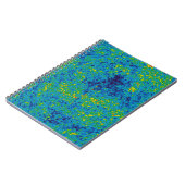 WMAP Microwave Anisotropy Probe Universe Map Notizblock (Linke Seite)