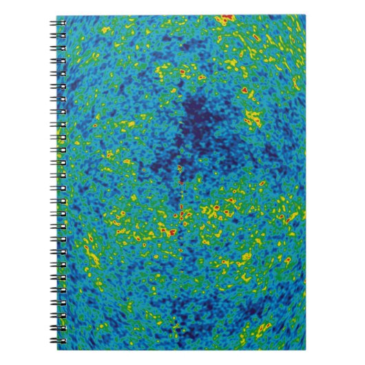 WMAP Microwave Anisotropy Probe Universe Map Notizblock (Vorderseite)
