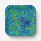 WMAP Microwave Anisotropy Probe Universe Map Pappteller (Vorderseite)