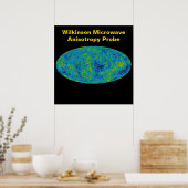 WMAP Universe Wilkinson Microwave Anisotropy Probe Poster (Küche)