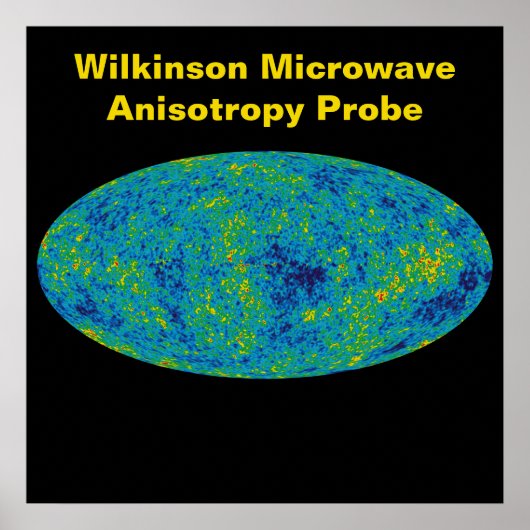 WMAP Universe Wilkinson Microwave Anisotropy Probe Poster (Vorne)