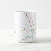 WMATA-Metrorail Kaffeetasse (Mittel)