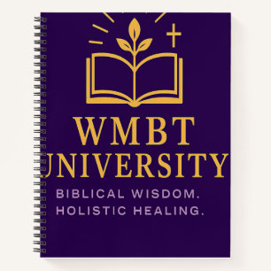 WMBT Universität für Wirtschaft & Heilung Notizblock