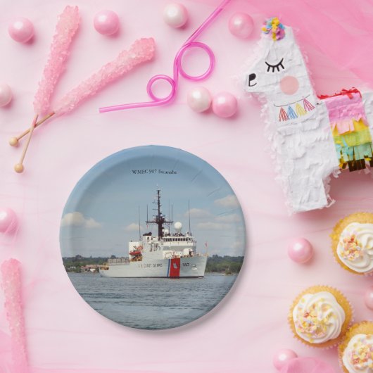 WMEC 907 Escanaba Papierplatte Pappteller (Party)