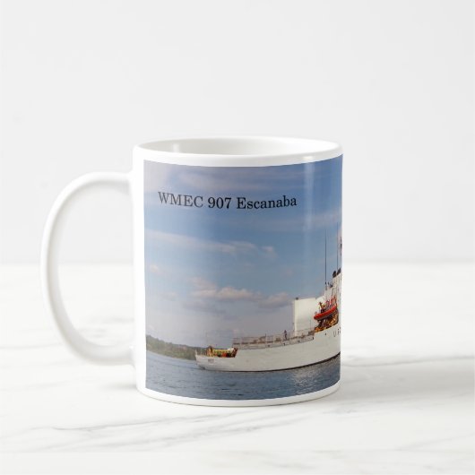 WMEC 907 Escanaba-Tasse Kaffeetasse (Links)