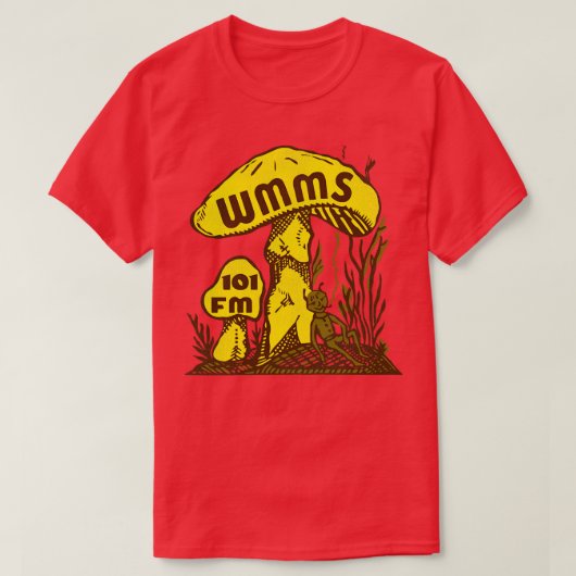 WMMS 101 FM-Radio T-Shirt (Design vorne)