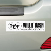 wn Logo, Willie Nash, www.willienash.com Autoaufkleber (Auf Auto)