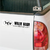 wn Logo, Willie Nash, www.willienash.com Autoaufkleber (Auf Lkw)